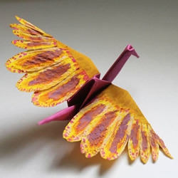 纸鹤的365种样貌 艺术家的一日一纸鹤折纸计划
